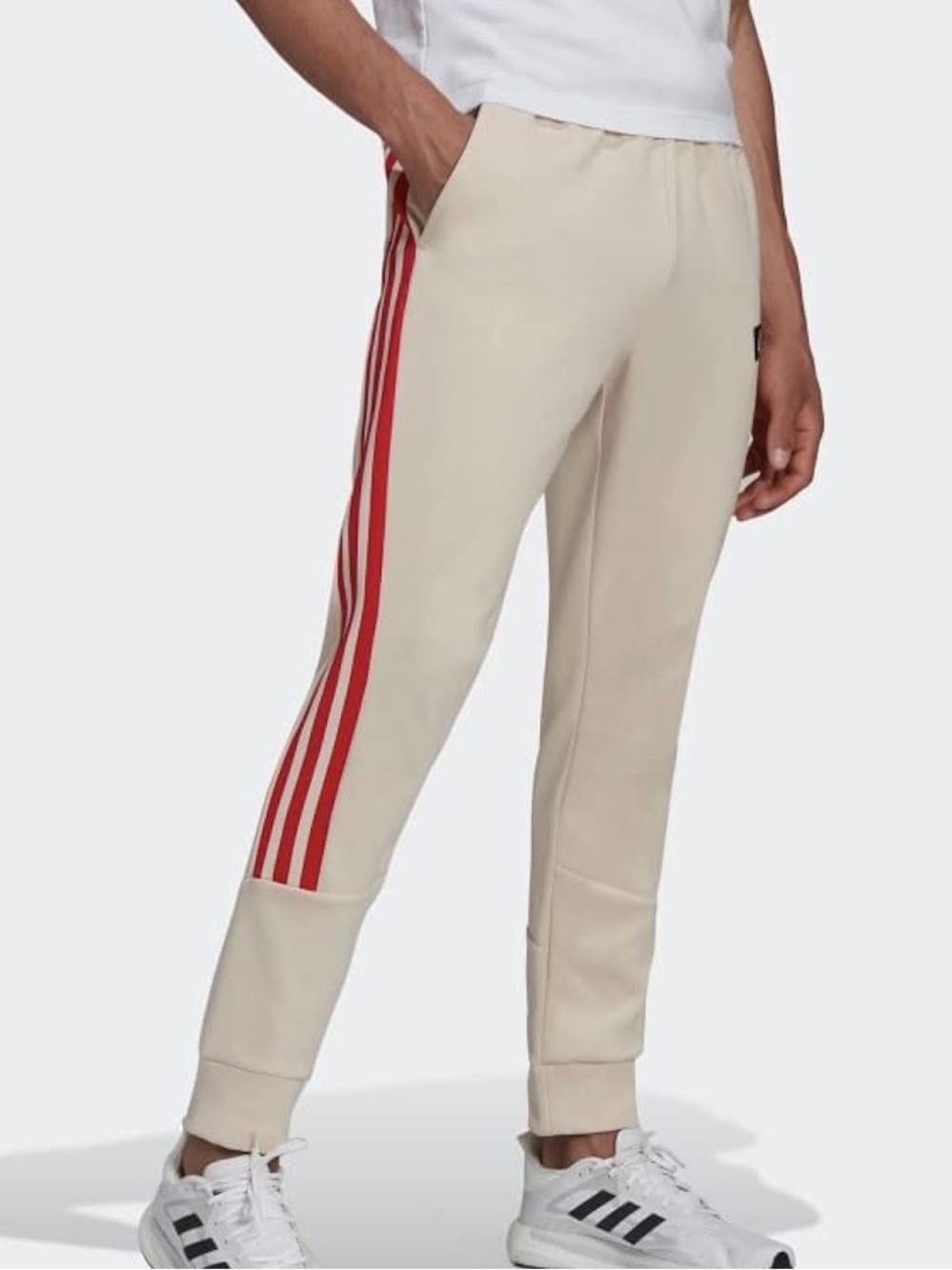 adidas Mens Sportswear Future Icon 3-Stripes Pants size medium